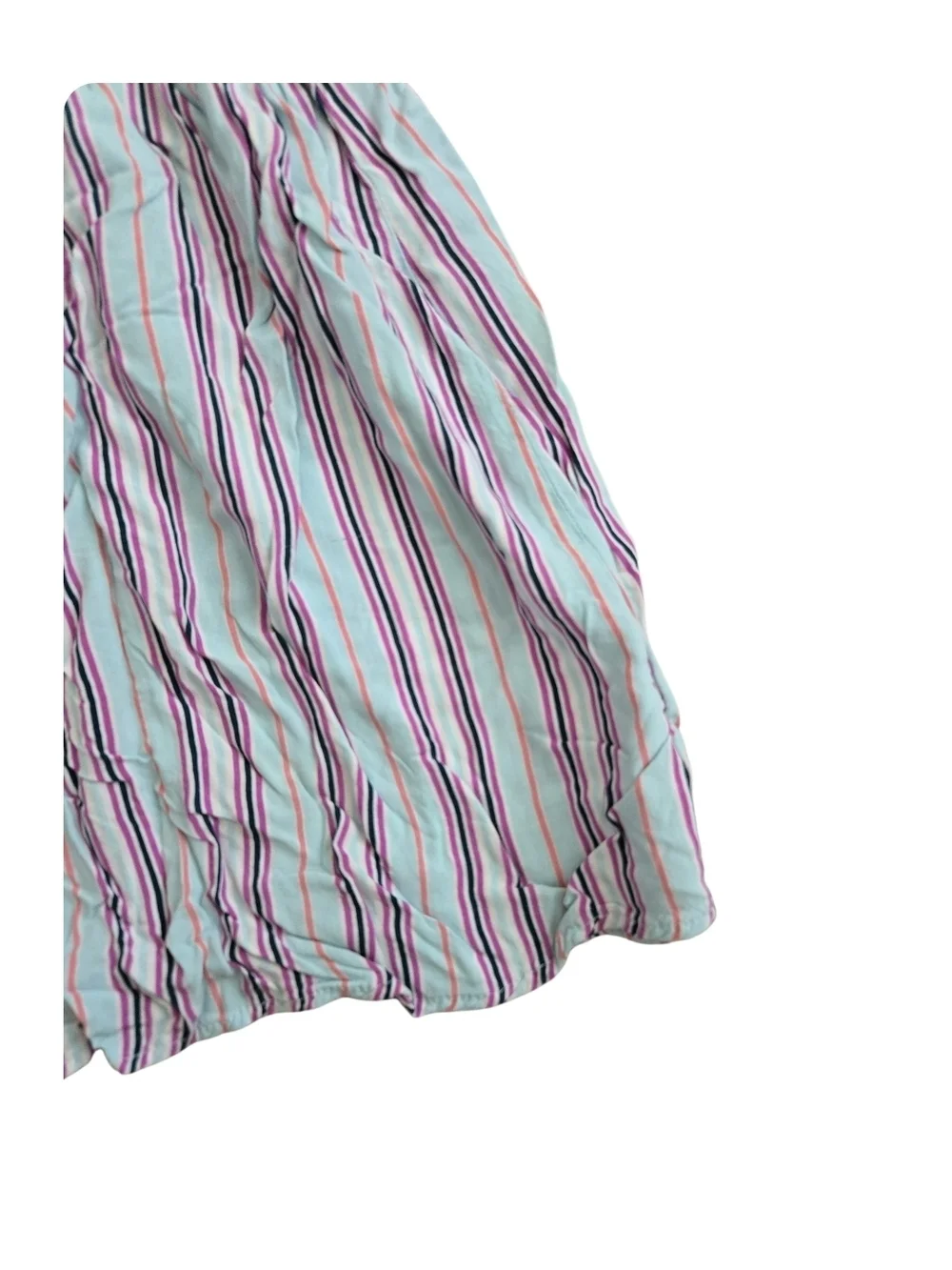 4/$15 Girls' Lavender Multi-Stripe Sundress – Summer Dress Sz 7-8